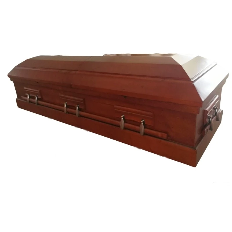 American Style Adult Abete Wood Coffin best